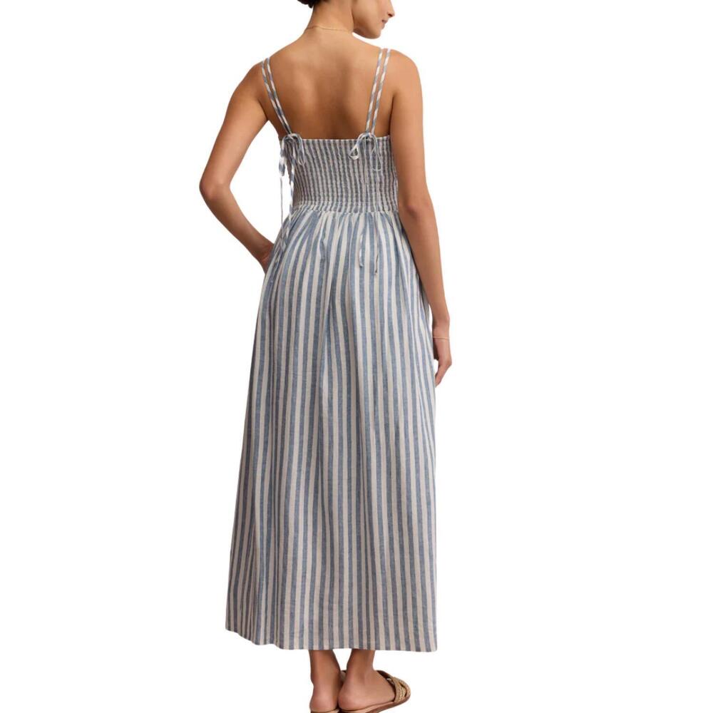 NEW Z SUPPLY nadine striped midi dress in boathouse - Picture 3 of 5